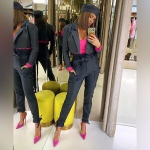 Stylish Black Women's Pants/joggers size M/L